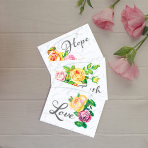 Faith Hope Love Notecards