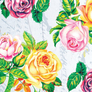 Rose Wrapping Paper Detail